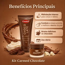 Kit Carmed Chocolate: Hidratante Corporal 150g e Máscara Labial